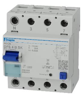 RCCB suitable for operation by ordinary persons